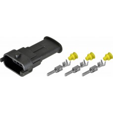 28407 - 3 circuit C1 series female connector kit (1pc)